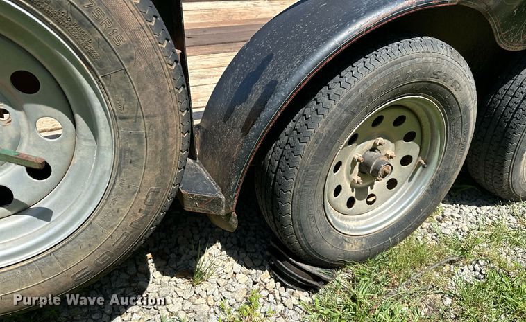 image for item OC9121 Shop built  utility trailer