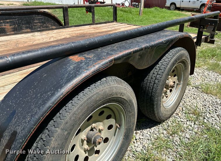 image for item OC9121 Shop built  utility trailer