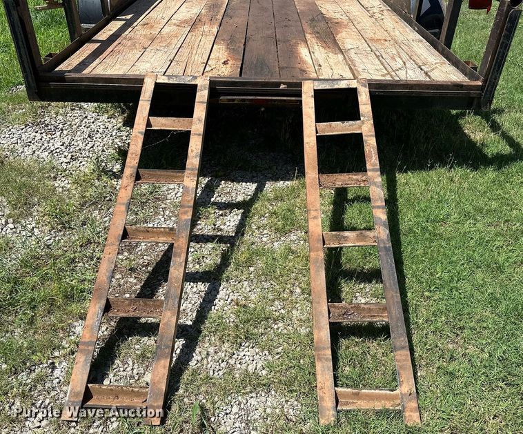 image for item OC9121 Shop built  utility trailer