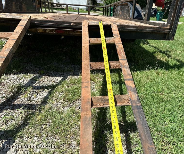 image for item OC9121 Shop built  utility trailer