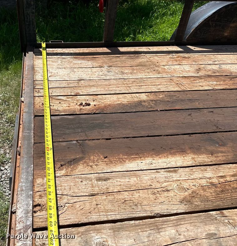 image for item OC9121 Shop built  utility trailer