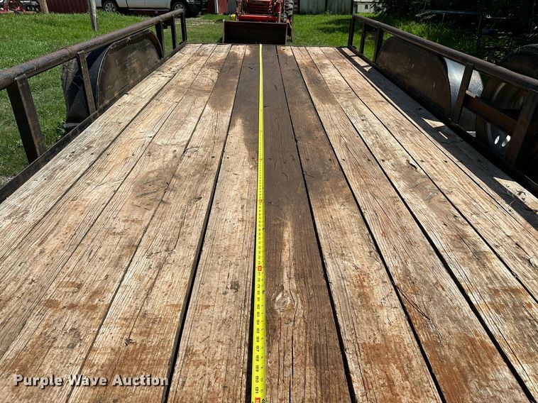 image for item OC9121 Shop built  utility trailer