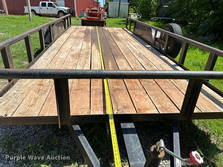 image for item OC9121 Shop built  utility trailer