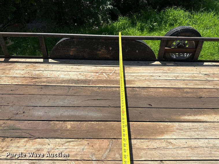 image for item OC9121 Shop built  utility trailer