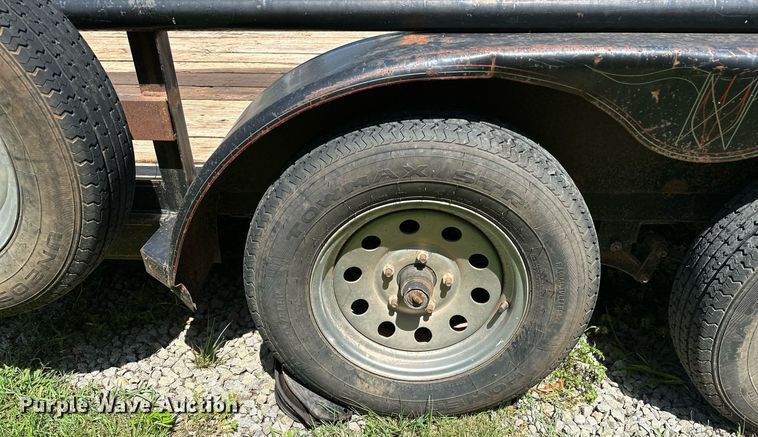 image for item OC9121 Shop built  utility trailer