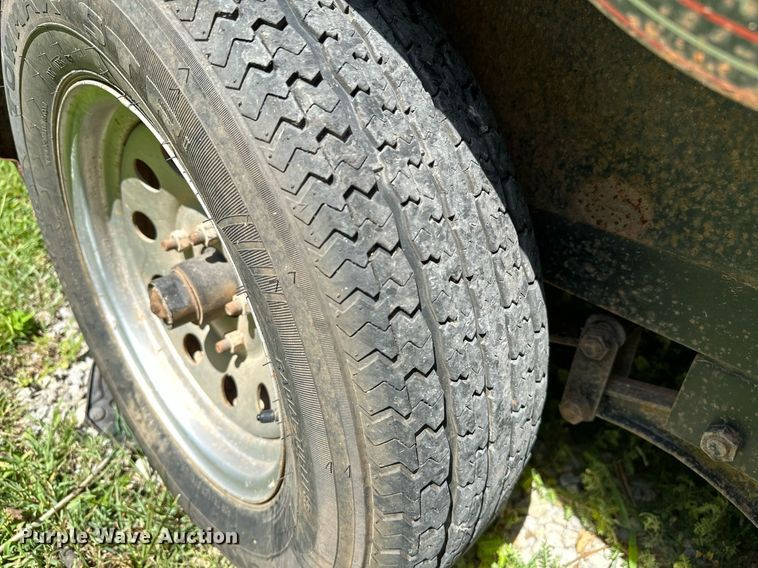 image for item OC9121 Shop built  utility trailer