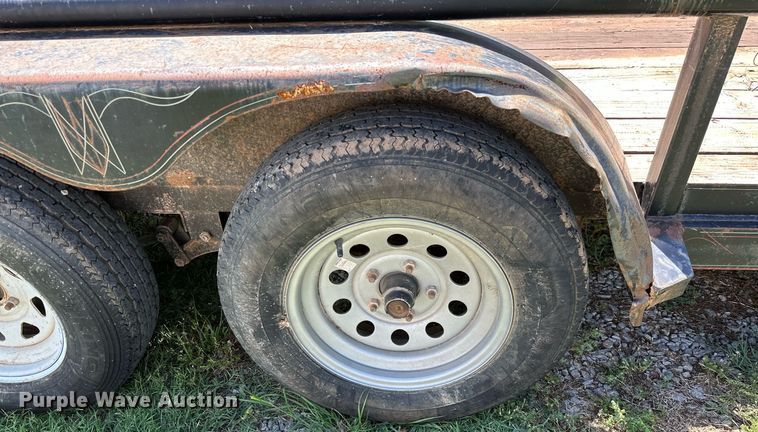 image for item OC9121 Shop built  utility trailer