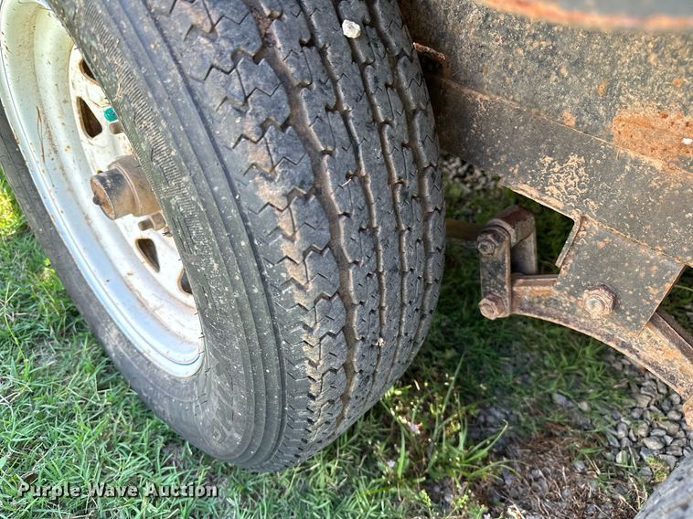 image for item OC9121 Shop built  utility trailer