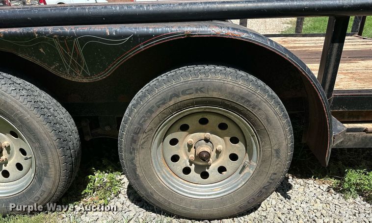 image for item OC9121 Shop built  utility trailer