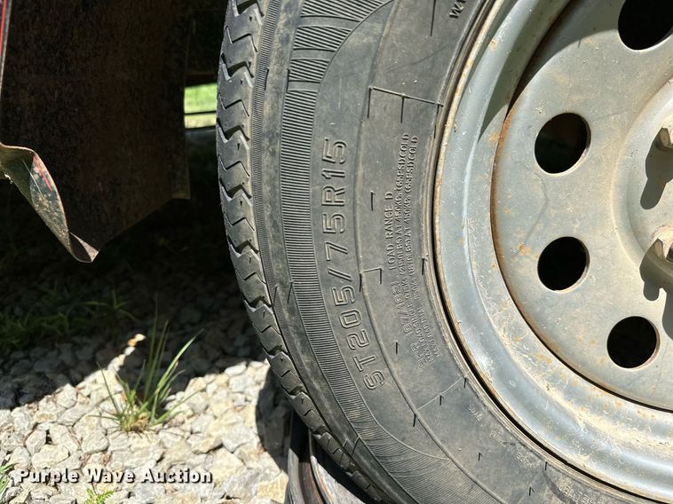 image for item OC9121 Shop built  utility trailer