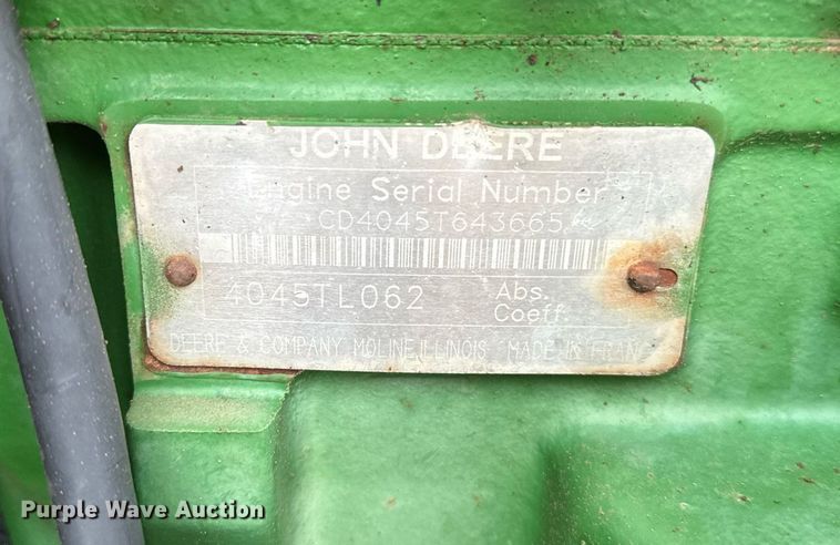 image for item OG9136 John Deere 6405  tractor