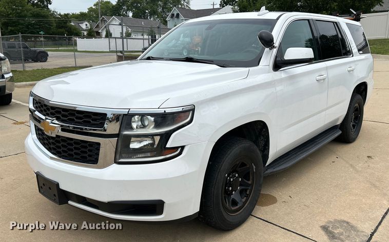 image for item OK9725 2018 Chevrolet Tahoe Police  SUV