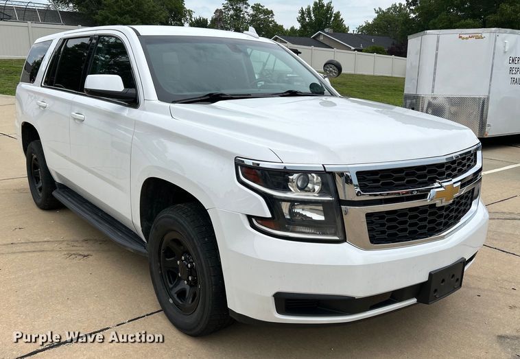 image for item OK9725 2018 Chevrolet Tahoe Police  SUV