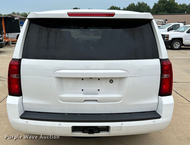 image for item OK9725 2018 Chevrolet Tahoe Police  SUV