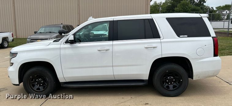 image for item OK9725 2018 Chevrolet Tahoe Police  SUV
