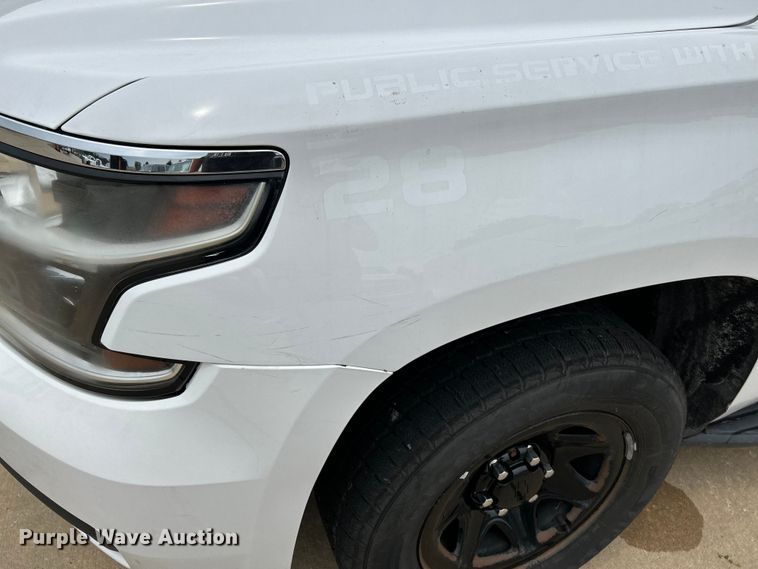 image for item OK9725 2018 Chevrolet Tahoe Police  SUV