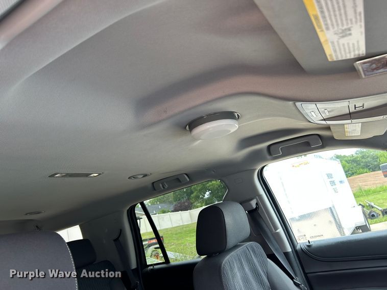 image for item OK9725 2018 Chevrolet Tahoe Police  SUV