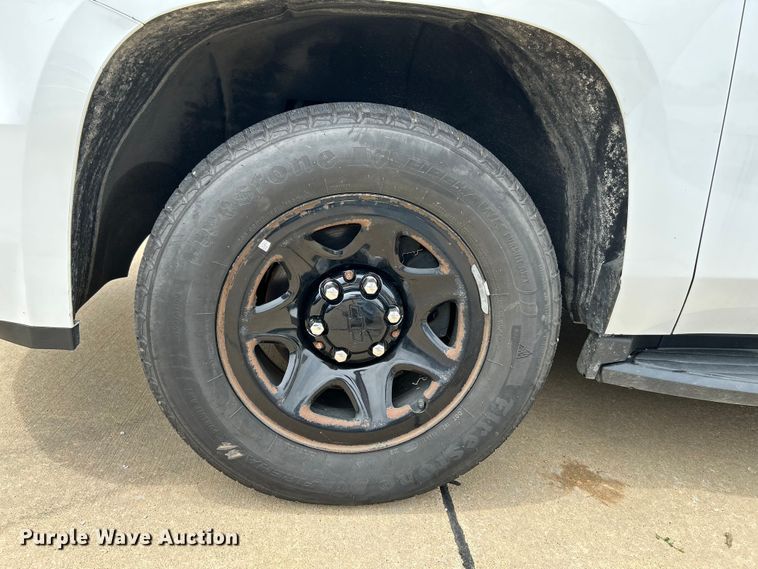 image for item OK9725 2018 Chevrolet Tahoe Police  SUV