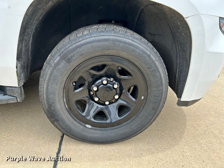 image for item OK9725 2018 Chevrolet Tahoe Police  SUV