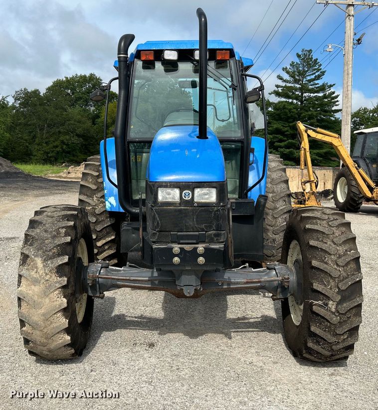 image for item OK9727 2001 New Holland TS110  MFWD tractor