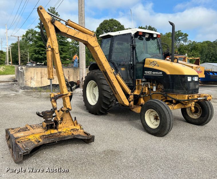 image for item OK9728 New Holland TS100  tractor