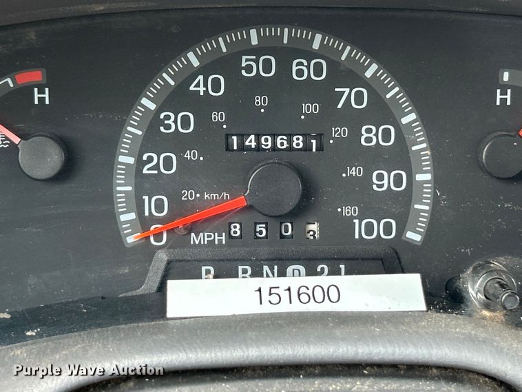 image for item OK9751 1998 Ford F150  pickup truck