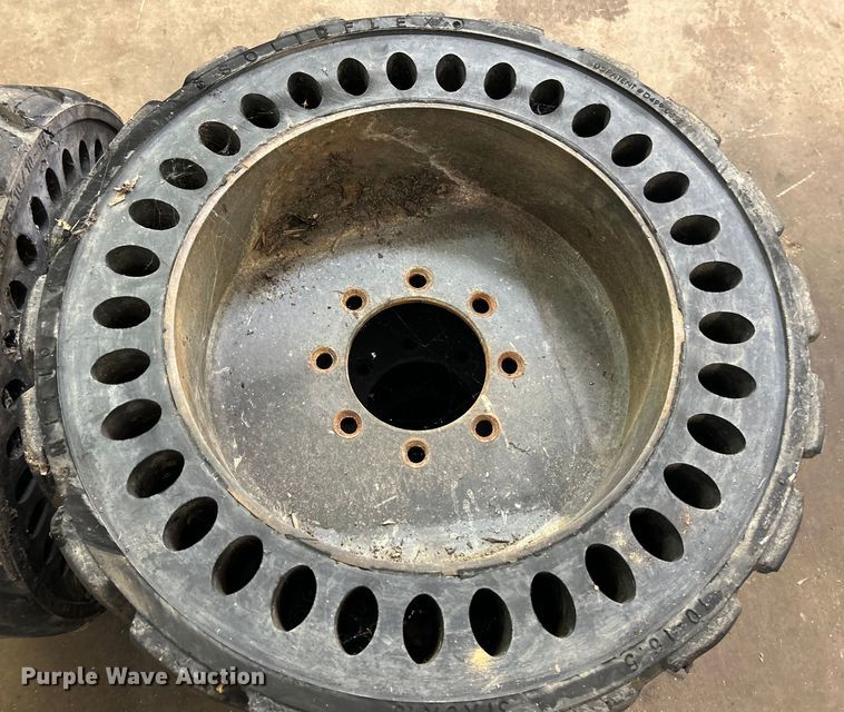 image for item OK9762 (4) 31x6x10/10-16.5 MITL skid steer tires