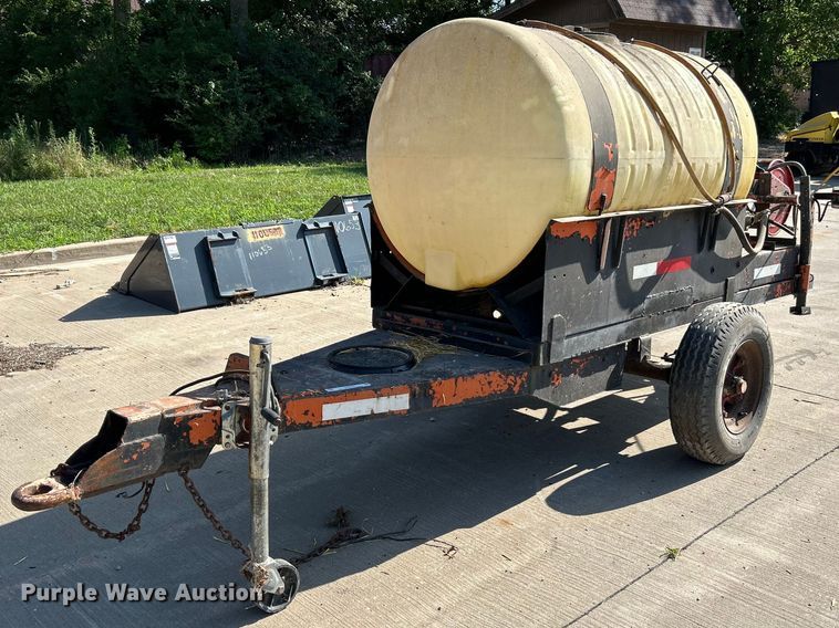 image for item OK9763 Shop built  tank trailer