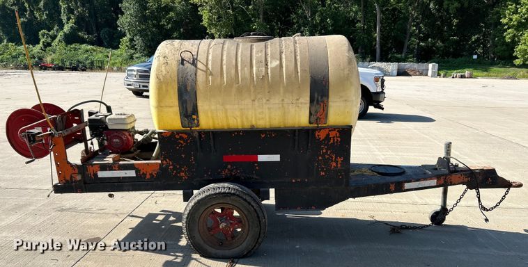 image for item OK9763 Shop built  tank trailer