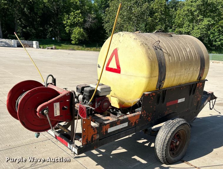 image for item OK9763 Shop built  tank trailer