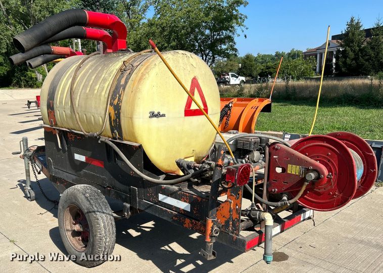 image for item OK9763 Shop built  tank trailer