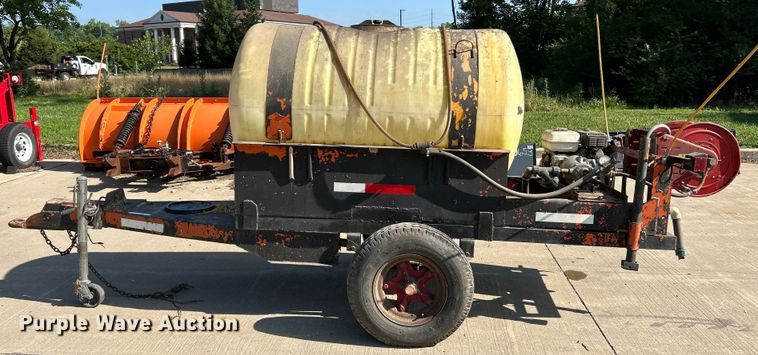 image for item OK9763 Shop built  tank trailer