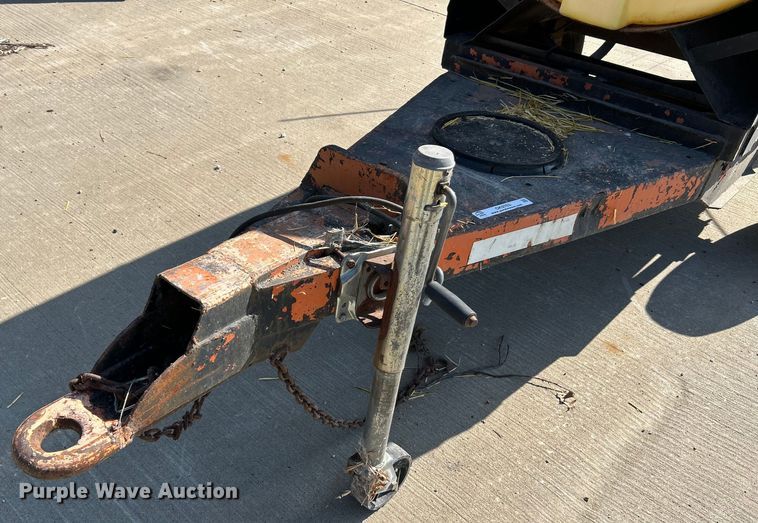 image for item OK9763 Shop built  tank trailer