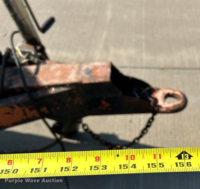 image for item OK9763 Shop built  tank trailer