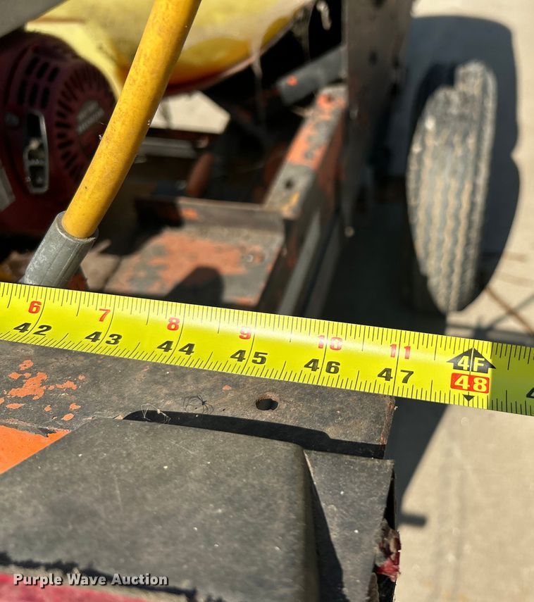 image for item OK9763 Shop built  tank trailer