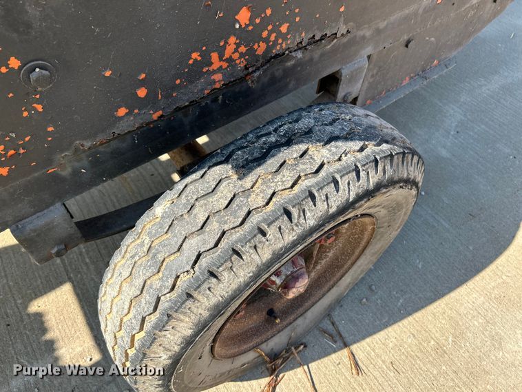 image for item OK9763 Shop built  tank trailer