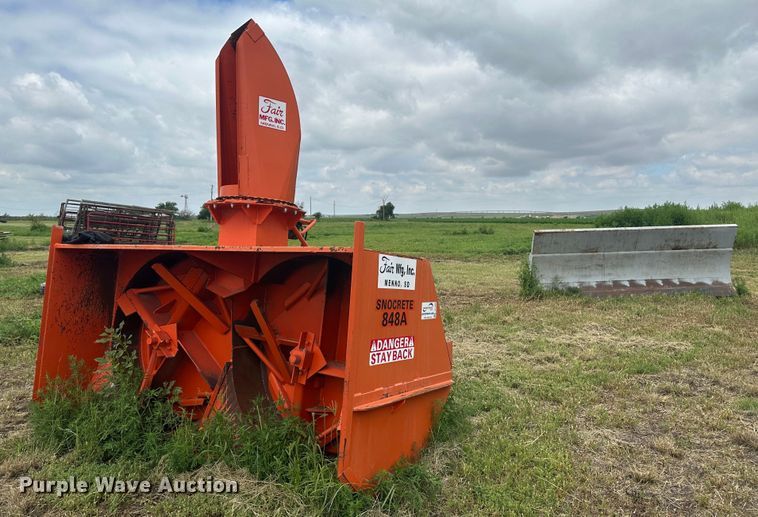 image for item DH1800 Fair 848A  snow blower