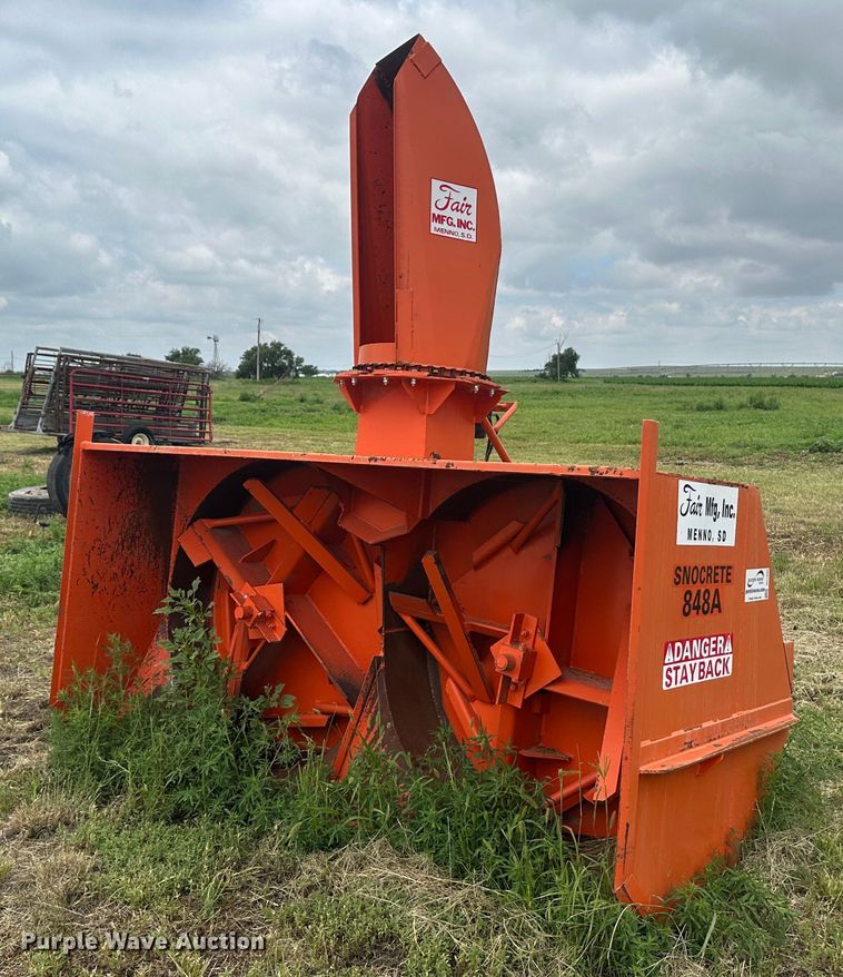 image for item DH1800 Fair 848A  snow blower