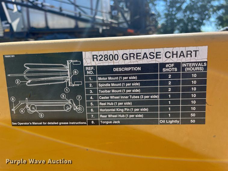 image for item DM1995 Vermeer R2800  hay rake