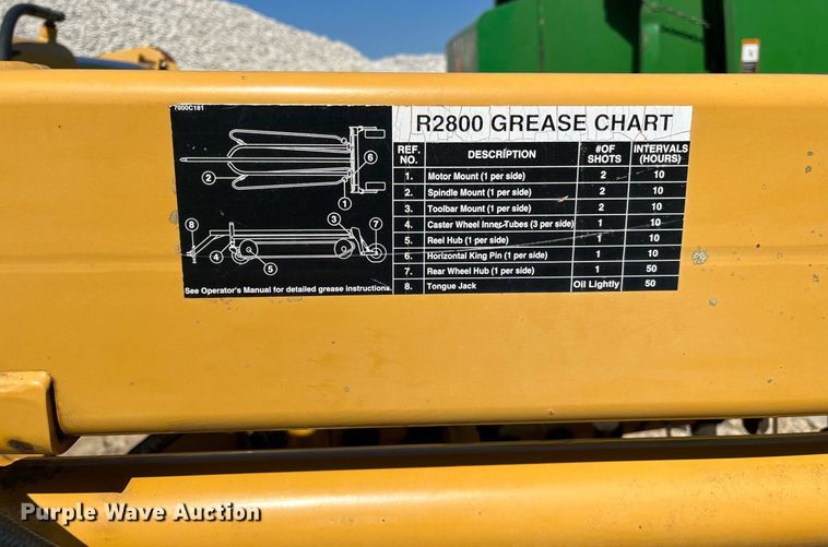 image for item DM1995 Vermeer R2800  hay rake