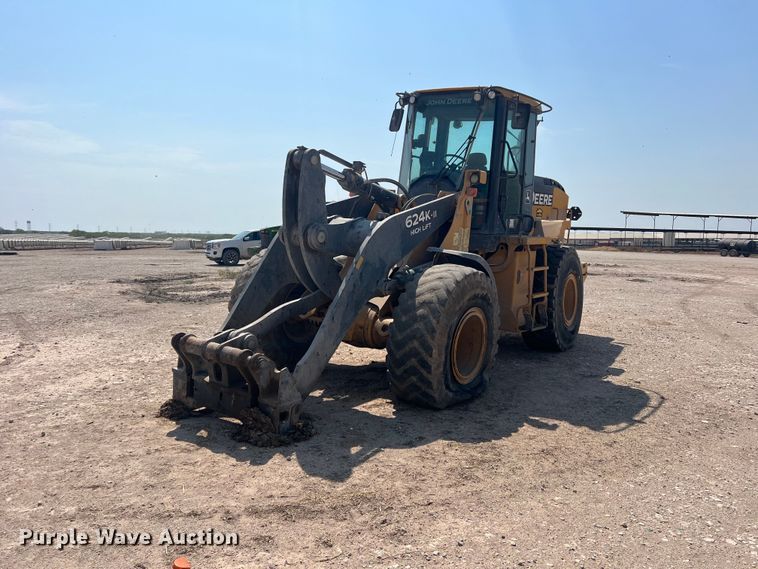 image for item DN3058 2017 John Deere 624K-II  high lift wheel loader