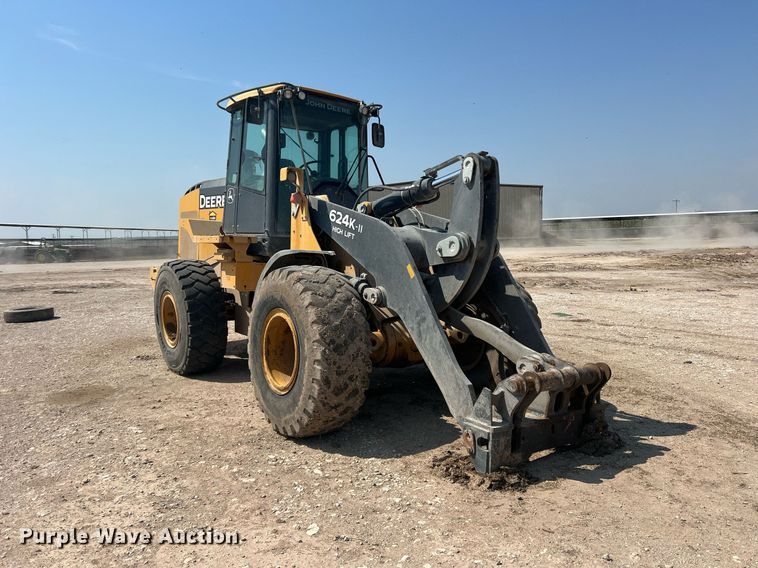 image for item DN3058 2017 John Deere 624K-II  high lift wheel loader