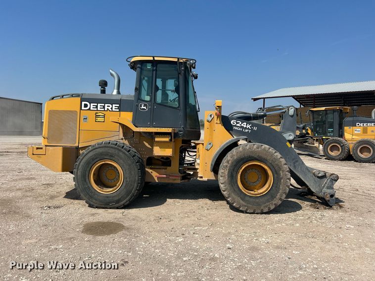 image for item DN3058 2017 John Deere 624K-II  high lift wheel loader