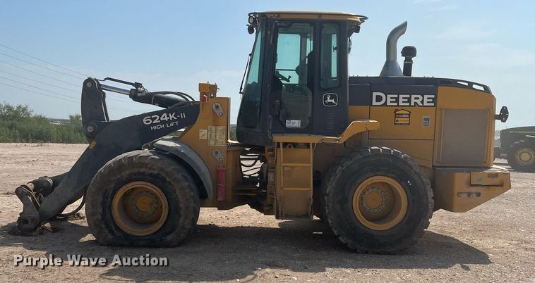 image for item DN3058 2017 John Deere 624K-II  high lift wheel loader