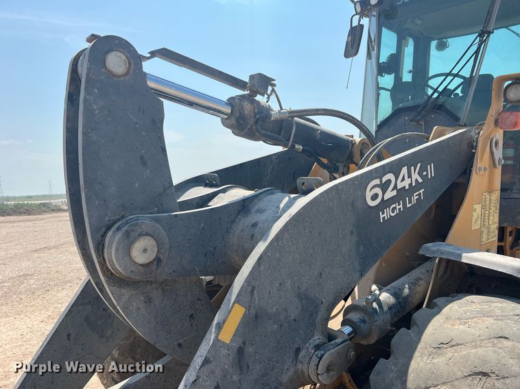 image for item DN3058 2017 John Deere 624K-II  high lift wheel loader