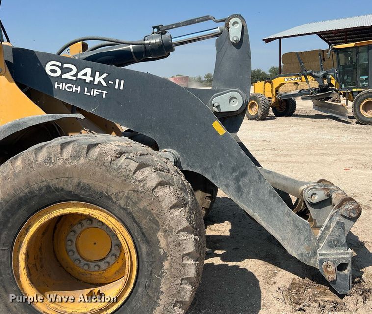 image for item DN3058 2017 John Deere 624K-II  high lift wheel loader