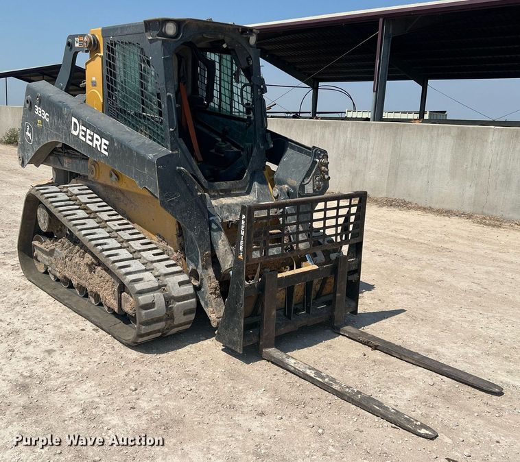 image for item DN3059 2019 John Deere 333G  skid steer loader