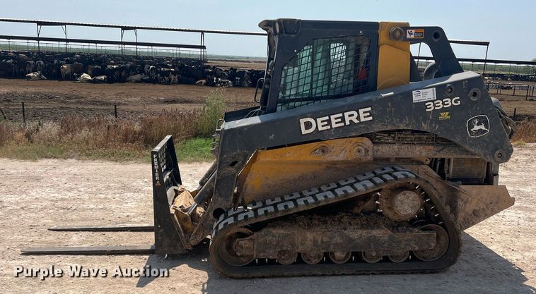 image for item DN3059 2019 John Deere 333G  skid steer loader