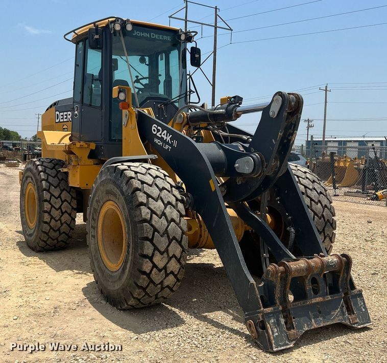image for item DN3060 2017 John Deere 624K-II  high lift wheel loader