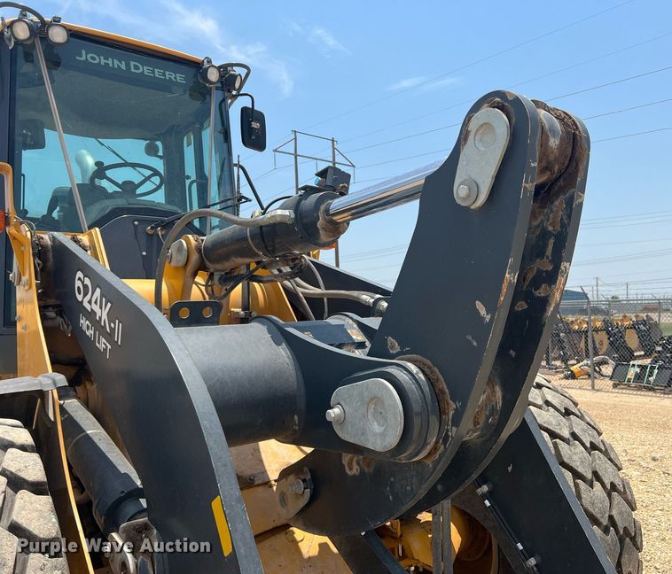 image for item DN3060 2017 John Deere 624K-II  high lift wheel loader